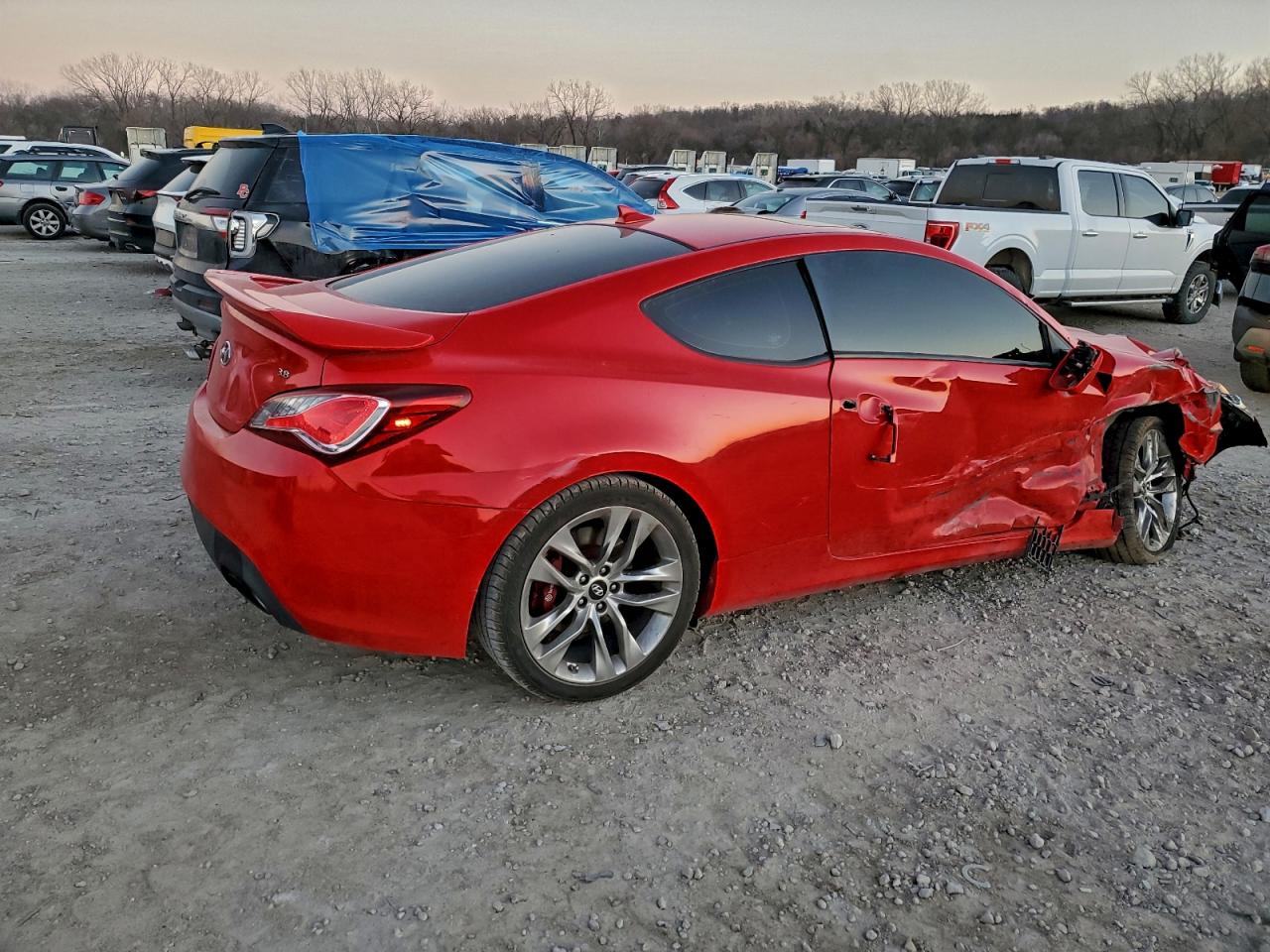 2013 HYUNDAI GENESIS COUPE 3.8L photo 3