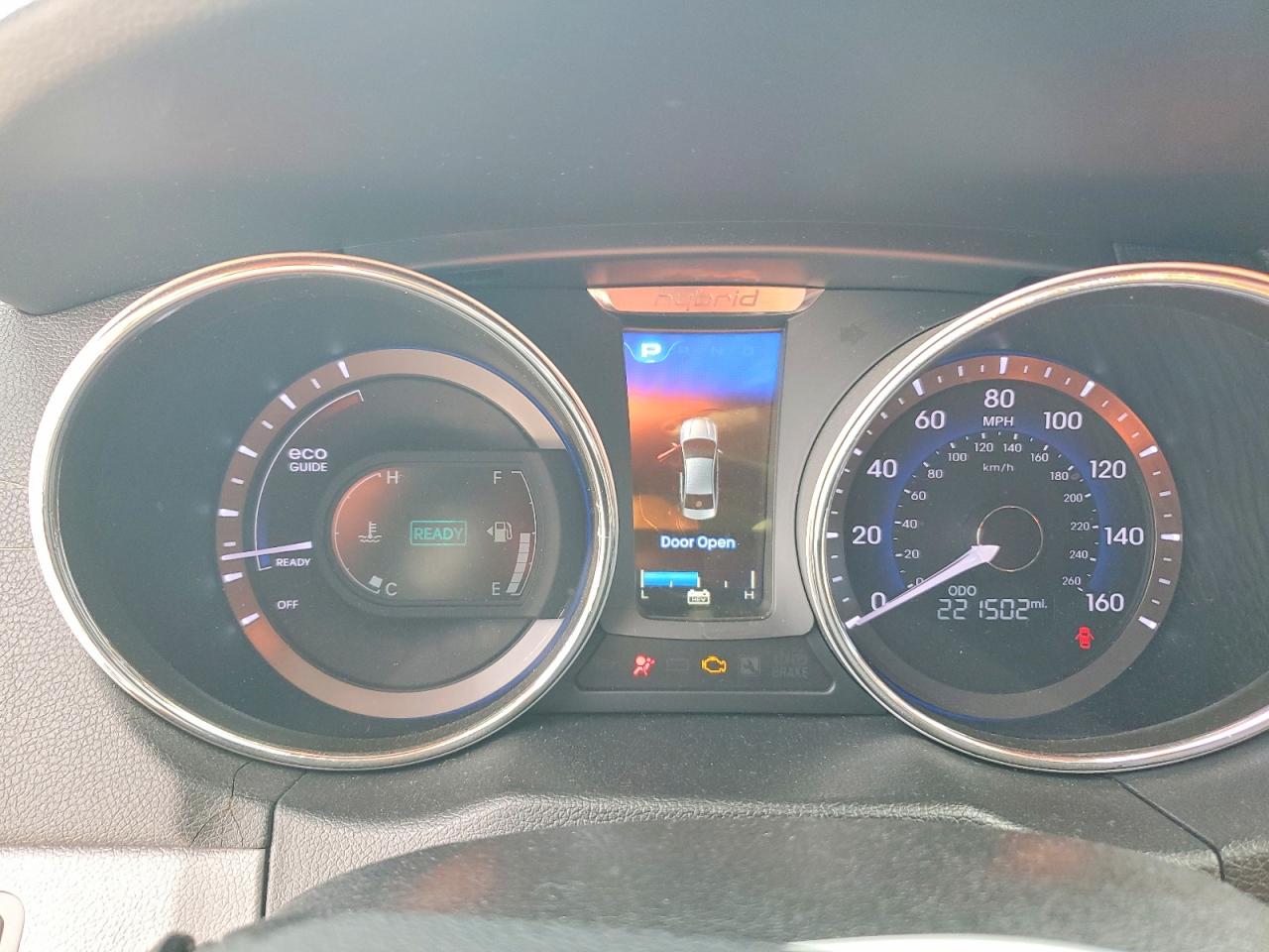 2013 HYUNDAI SONATA HYBRID photo 9