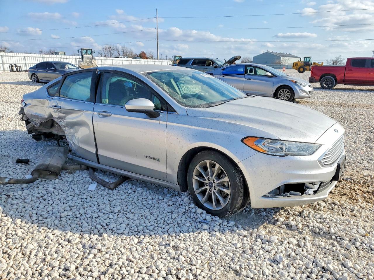 2017 FORD FUSION SE HYBRID photo 4