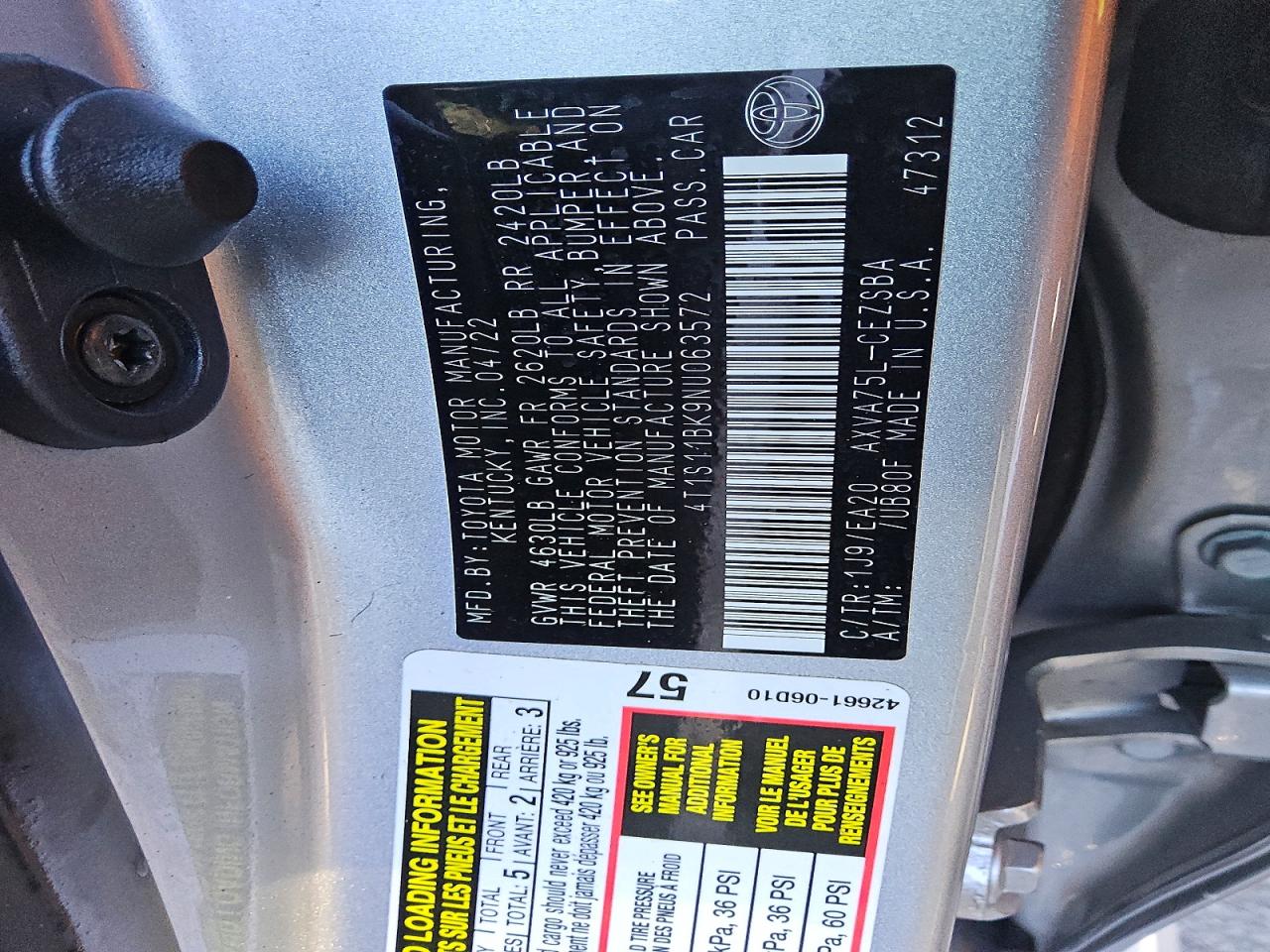 2022 TOYOTA CAMRY SE photo 13