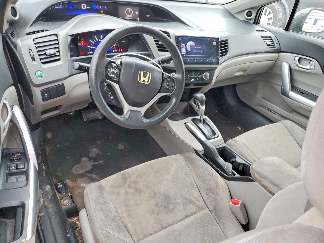 2012 HONDA CIVIC EX photo 8