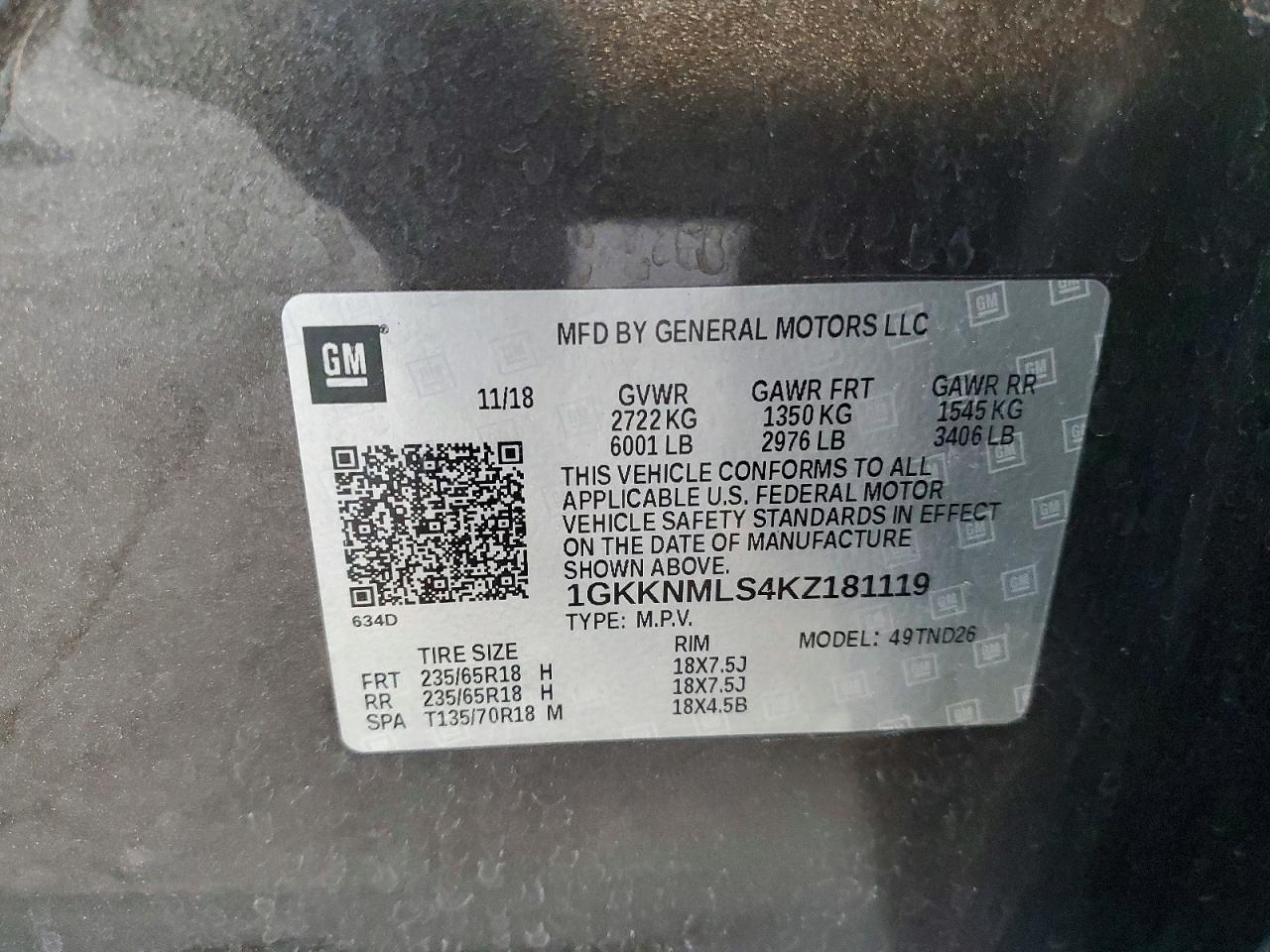 2019 GMC ACADIA SLT-1 photo 13