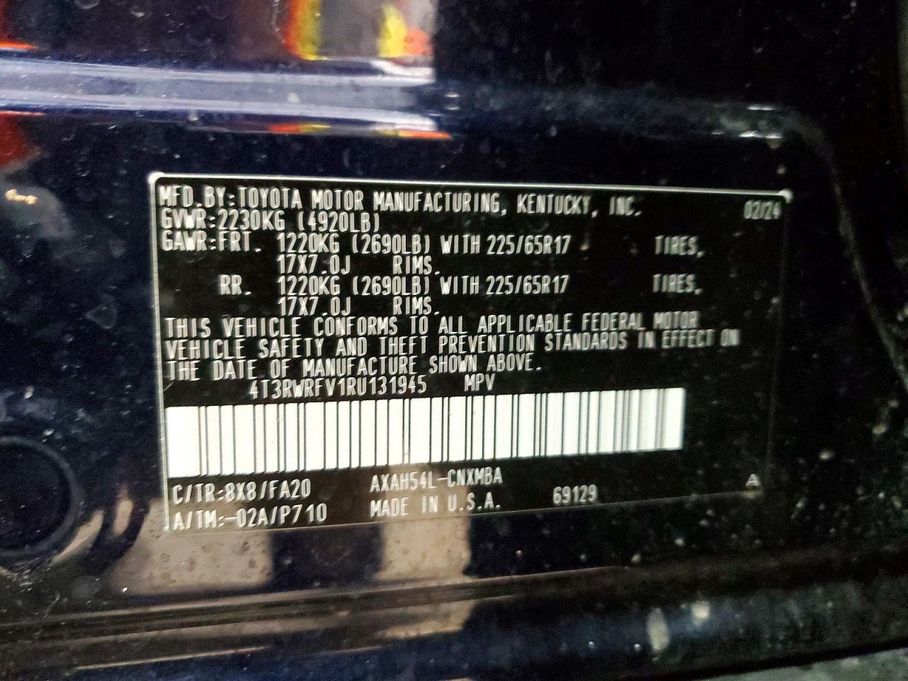 2024 TOYOTA RAV4 XLE photo 13