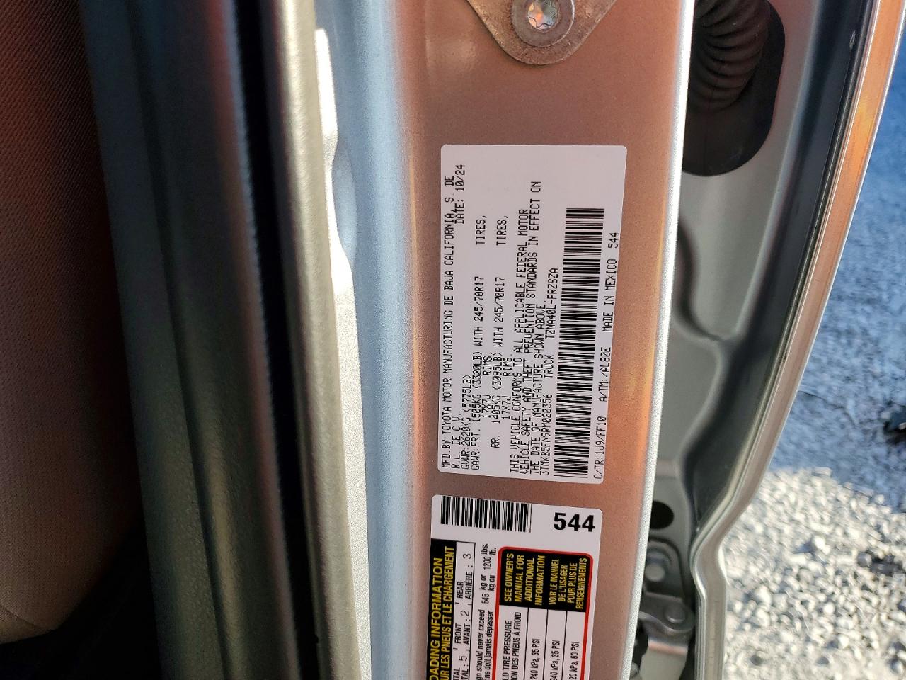 2024 TOYOTA TACOMA SR5 photo 13