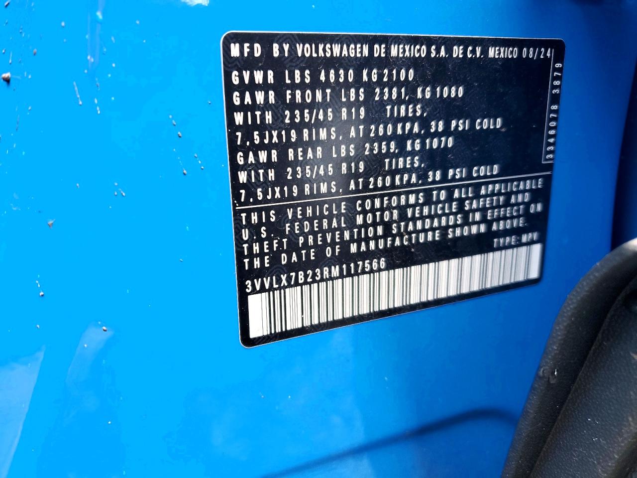2024 VOLKSWAGEN TAOS SE photo 12