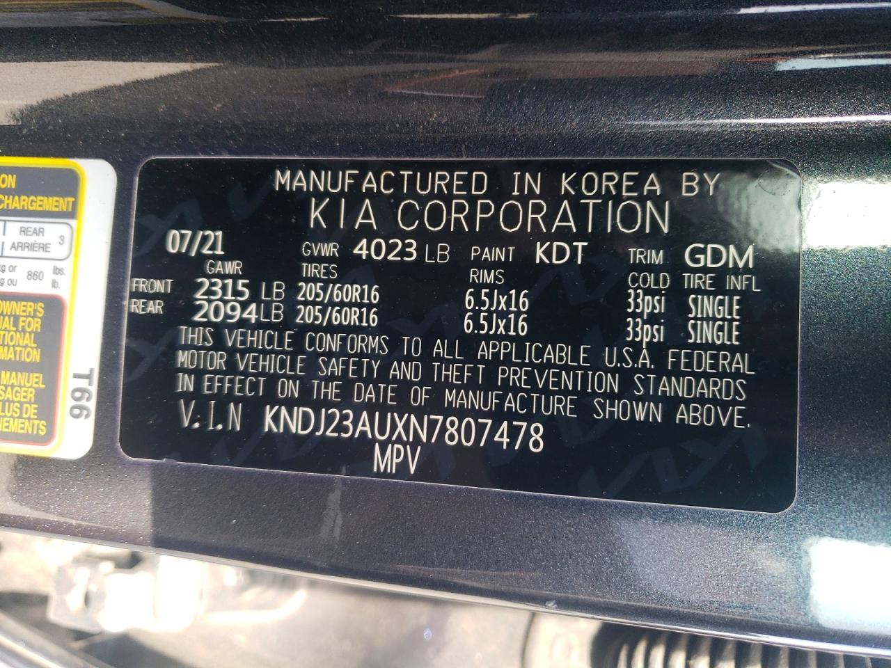 2022 KIA SOUL LX photo 13