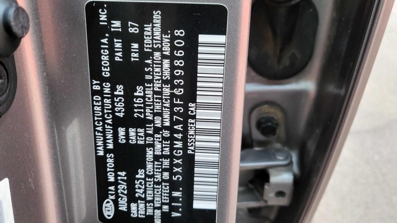 2015 KIA OPTIMA LX photo 10