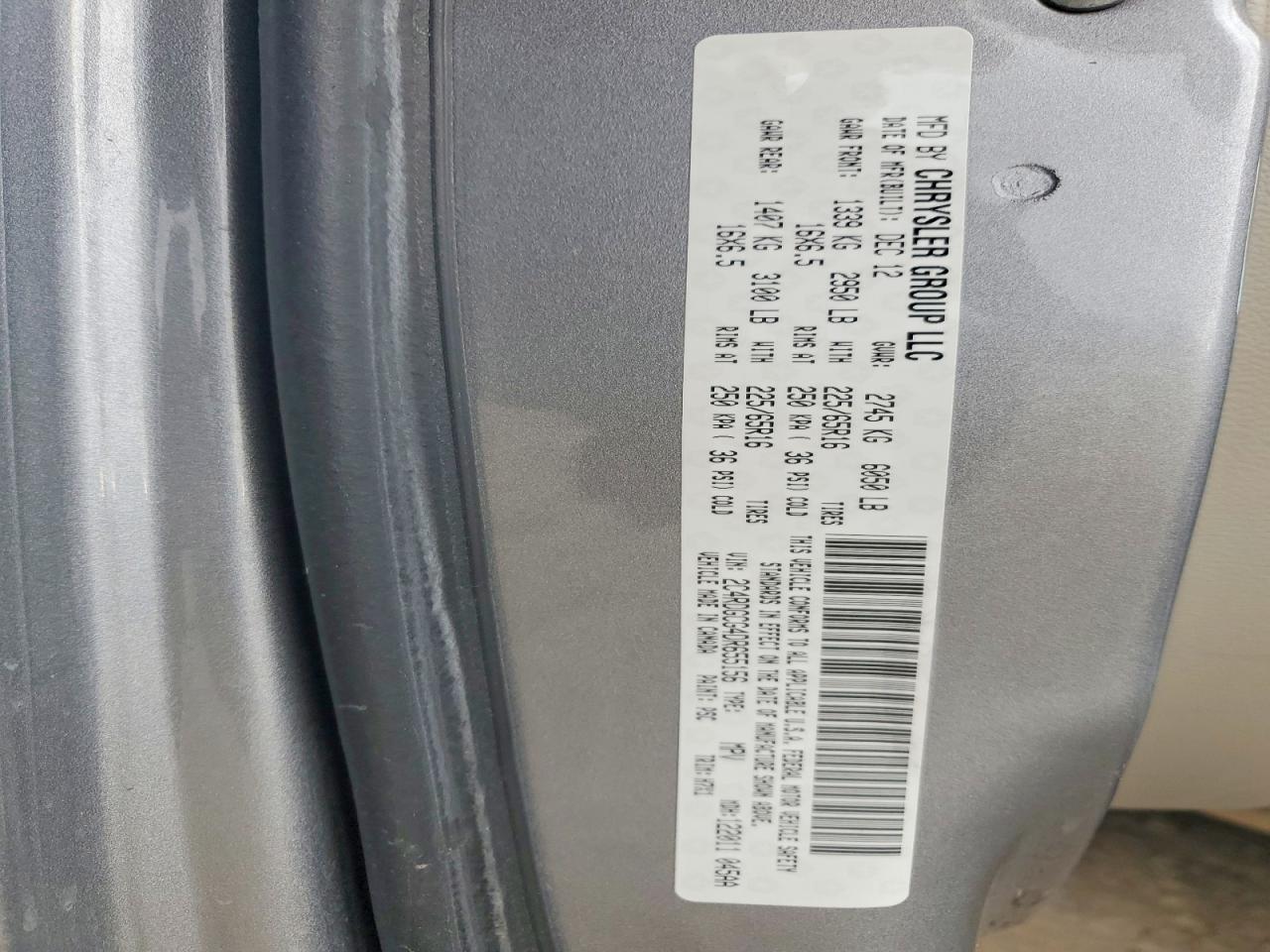 2013 DODGE GRAND CARAVAN SXT photo 13