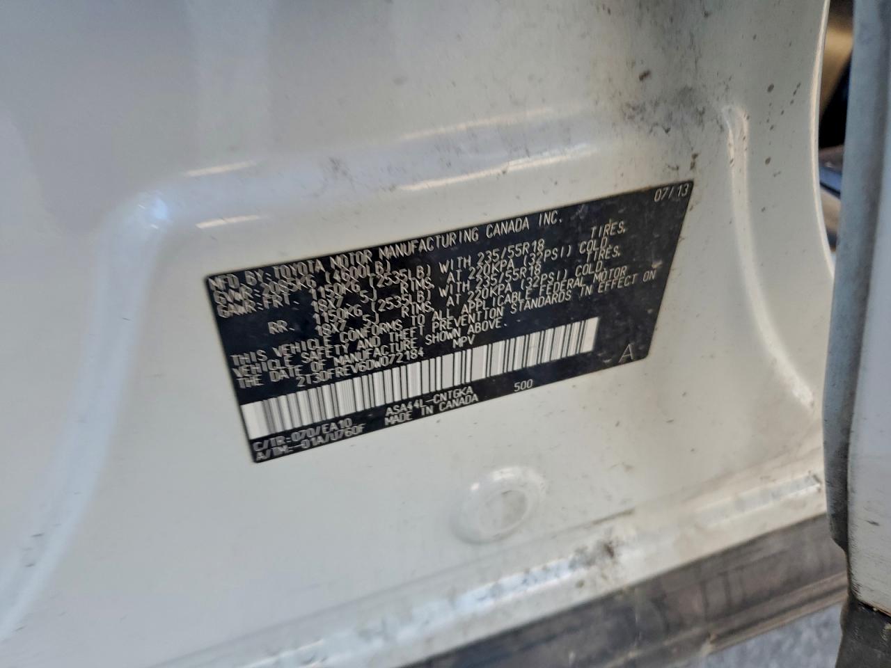 2013 TOYOTA RAV4 LIMITED photo 23