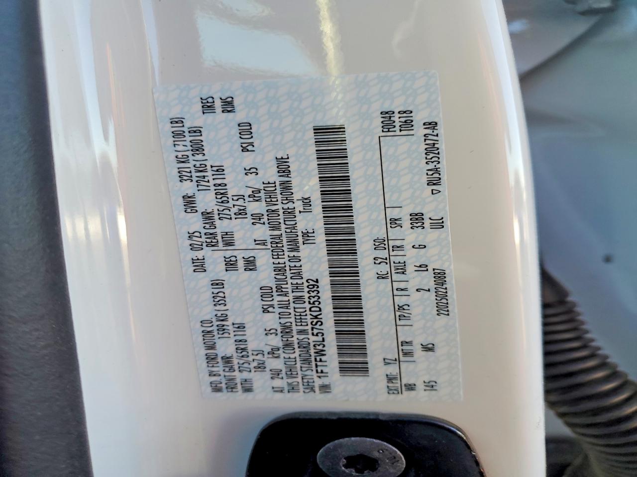 2025 FORD F150 XLT photo 12