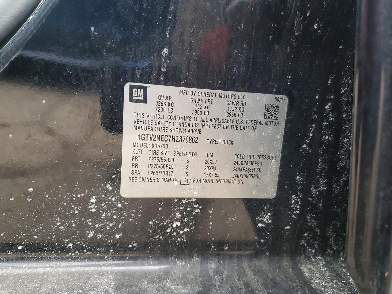 2017 GMC SIERRA K1500 SLT photo 12
