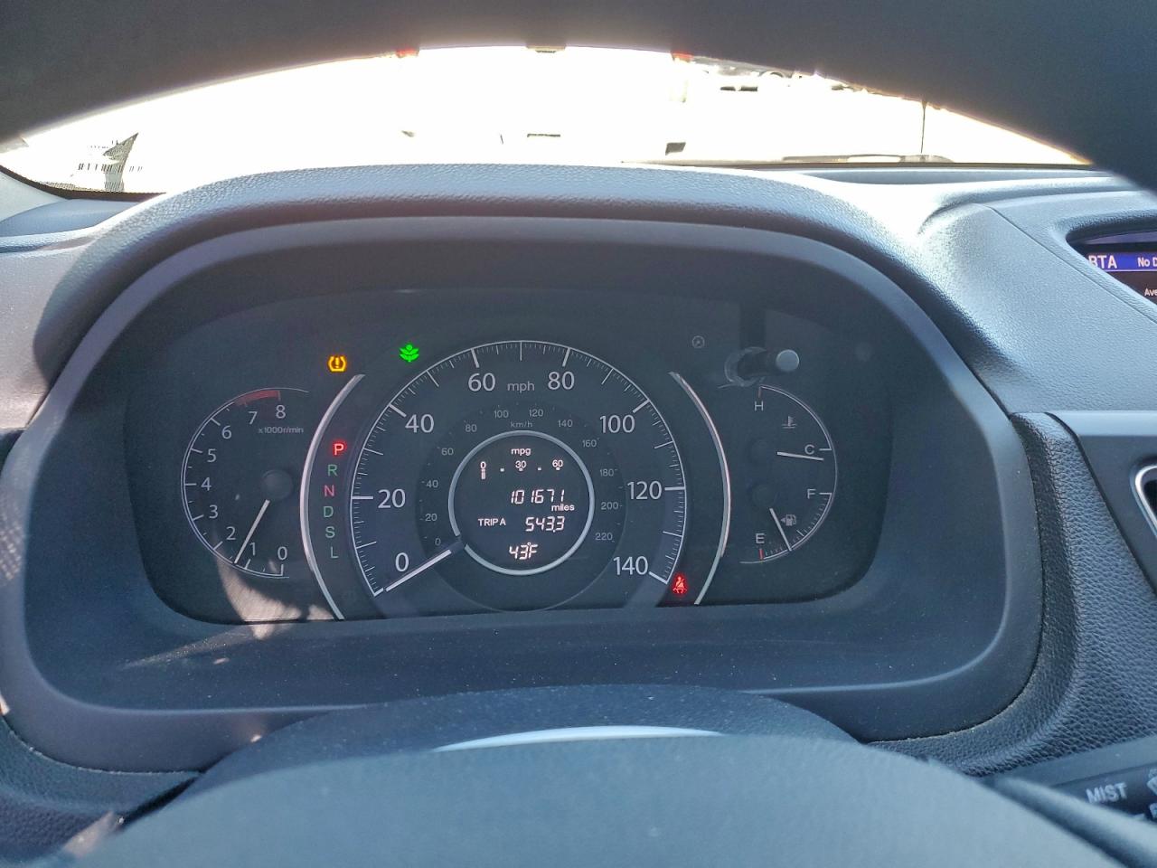 2016 HONDA CR-V EX photo 9