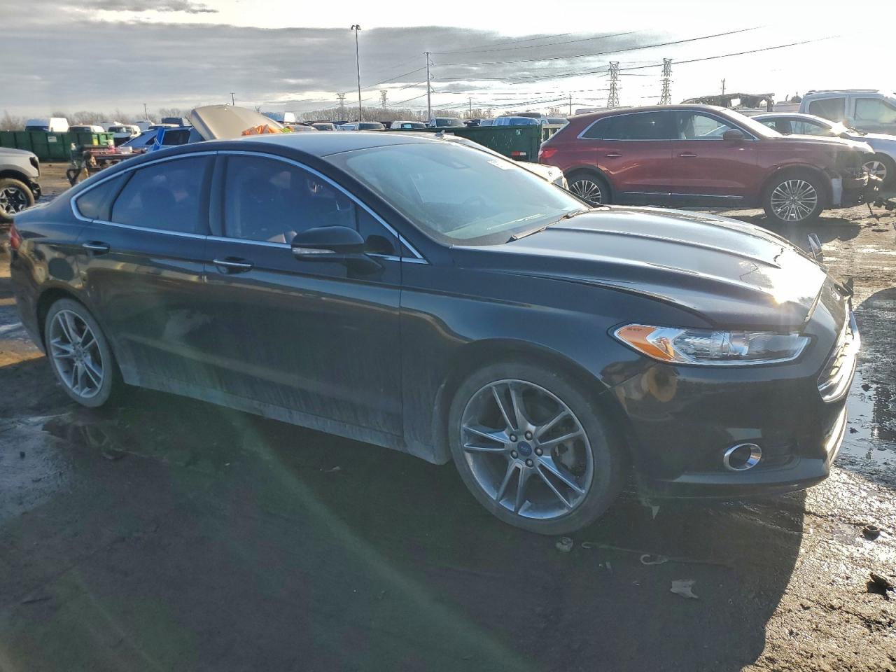 2013 FORD FUSION TITANIUM photo 4