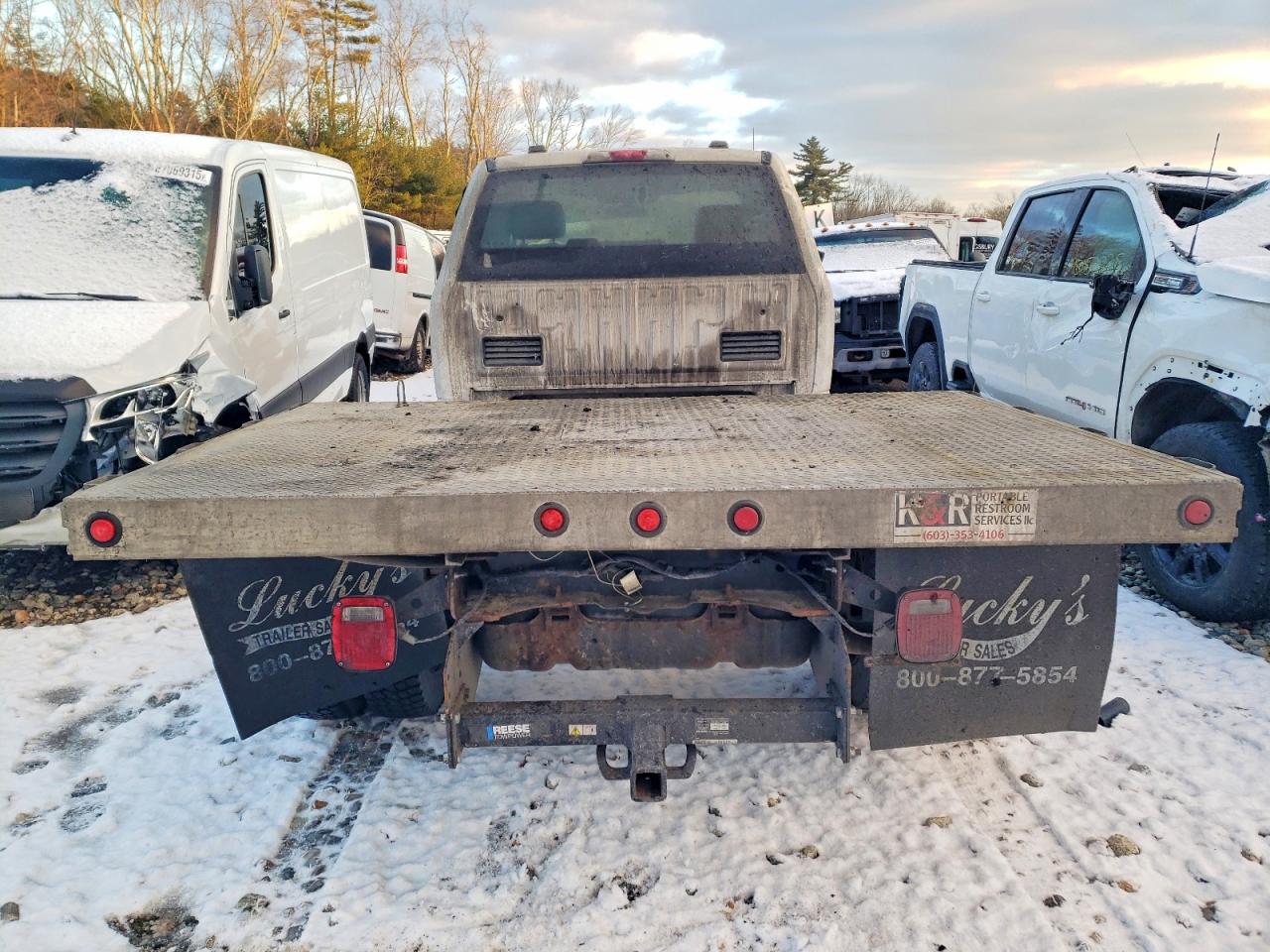2020 FORD F550 FLATBED TRUCK photo 10