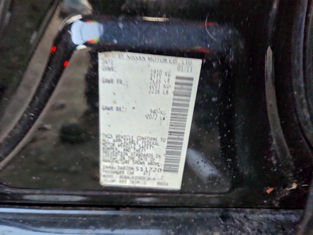2013 NISSAN ALTIMA 2.5 photo 13