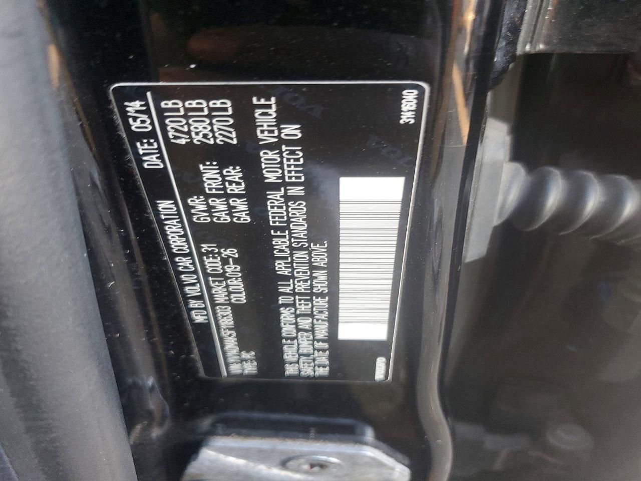 2015 VOLVO S80 PREMIER photo 12