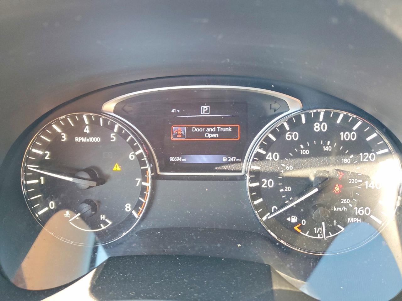 2017 NISSAN ALTIMA 2.5 photo 9
