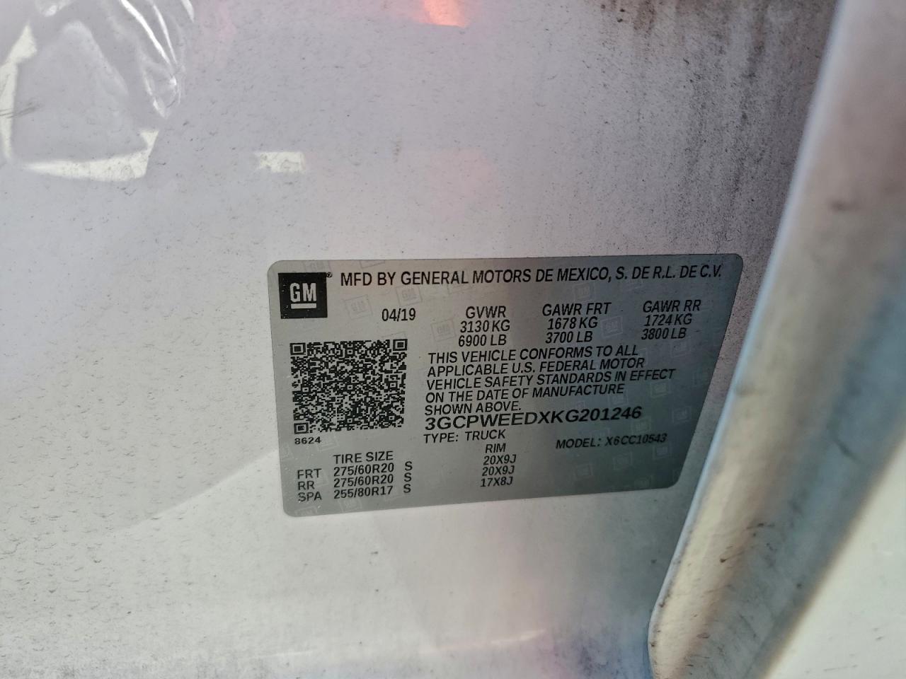2019 CHEVROLET SILVERADO C1500 LTZ photo 12