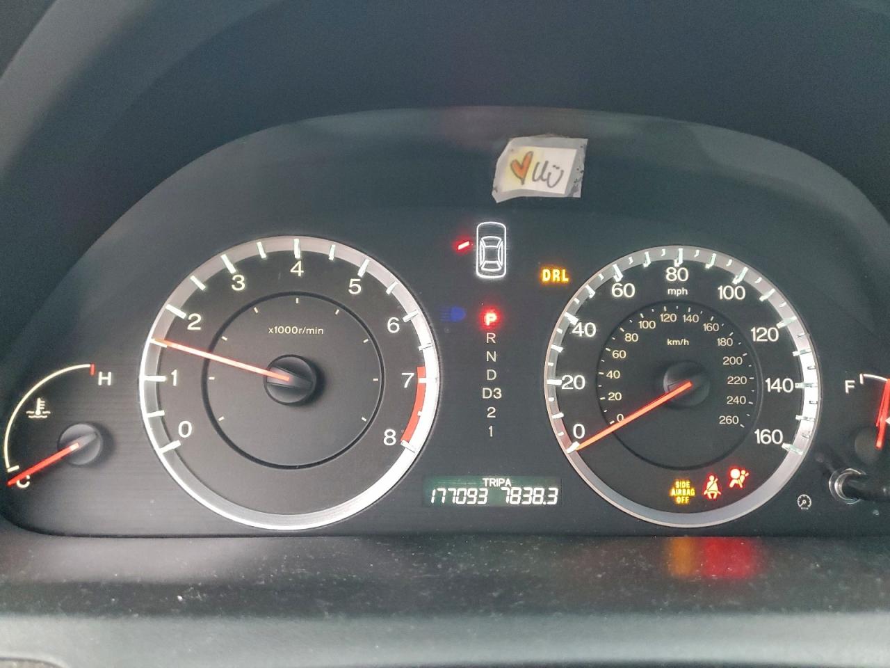 2009 HONDA ACCORD LX photo 17