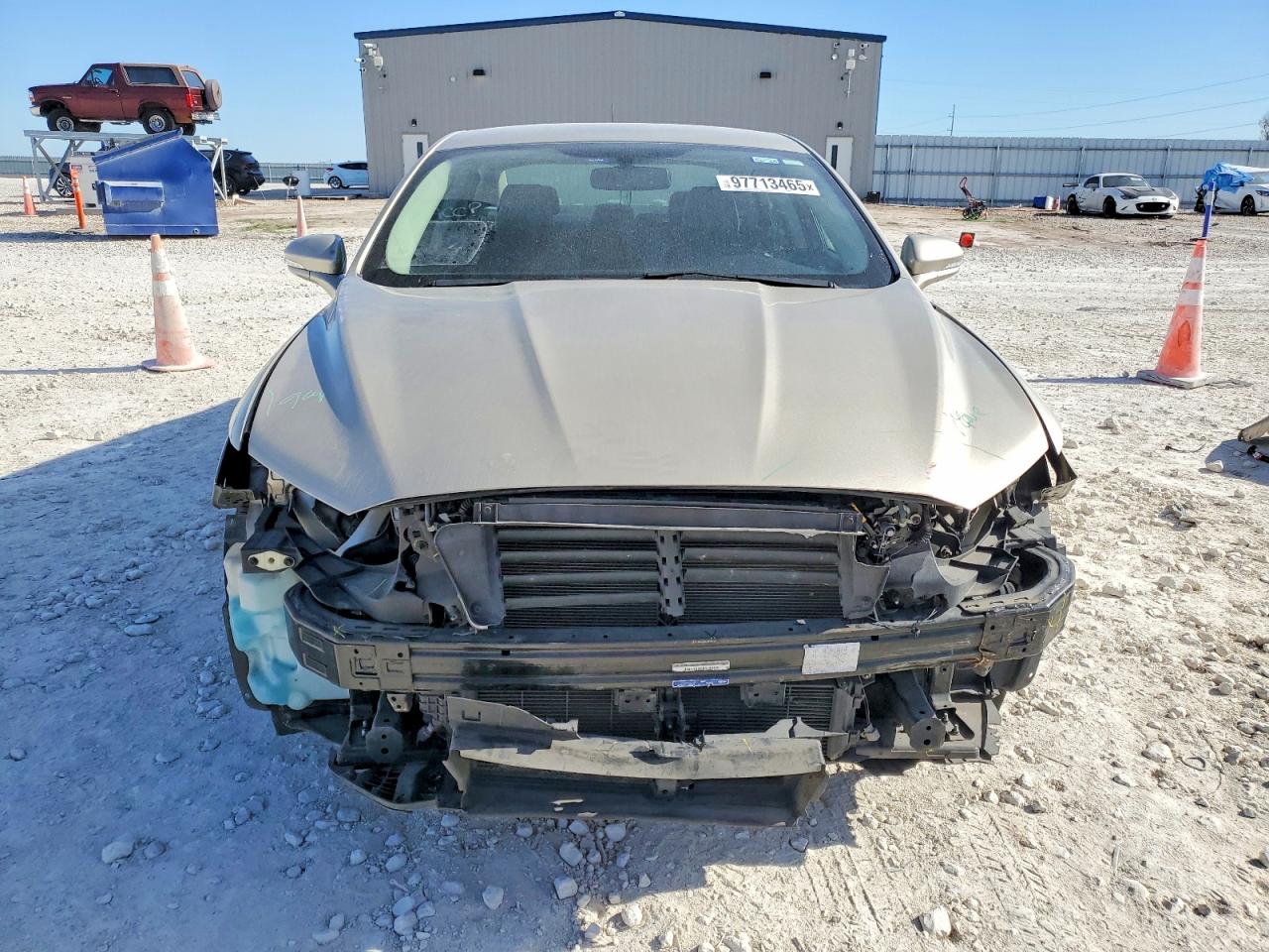 2017 FORD FUSION SE photo 5