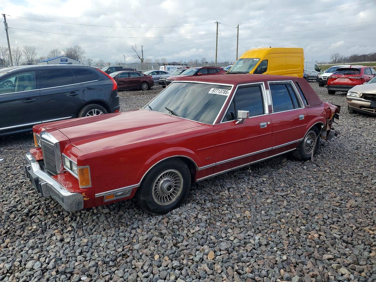 1989 LINCOLN TOWN CAR