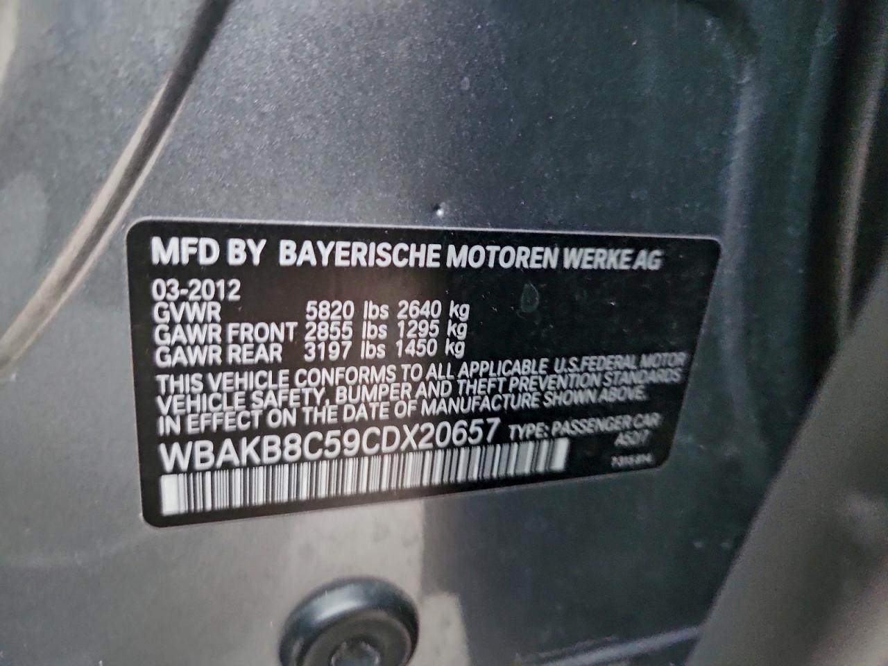 2012 BMW 750 LI photo 23