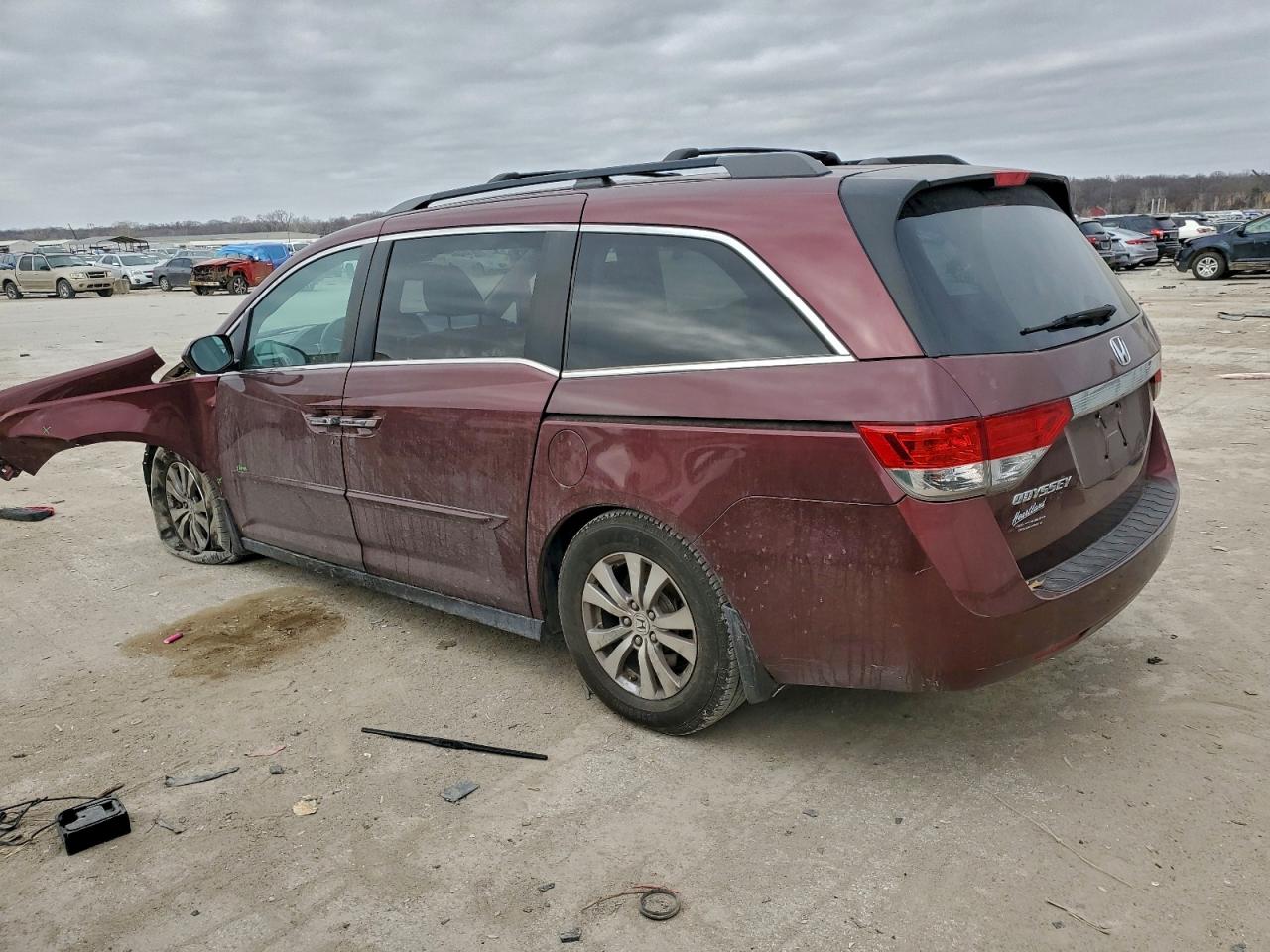 2016 HONDA ODYSSEY EXL photo 2