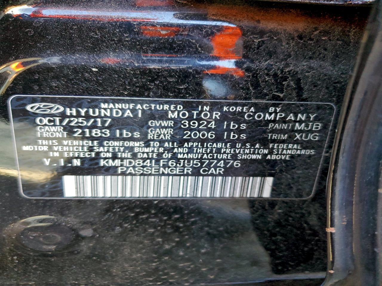 2018 HYUNDAI ELANTRA SEL photo 12