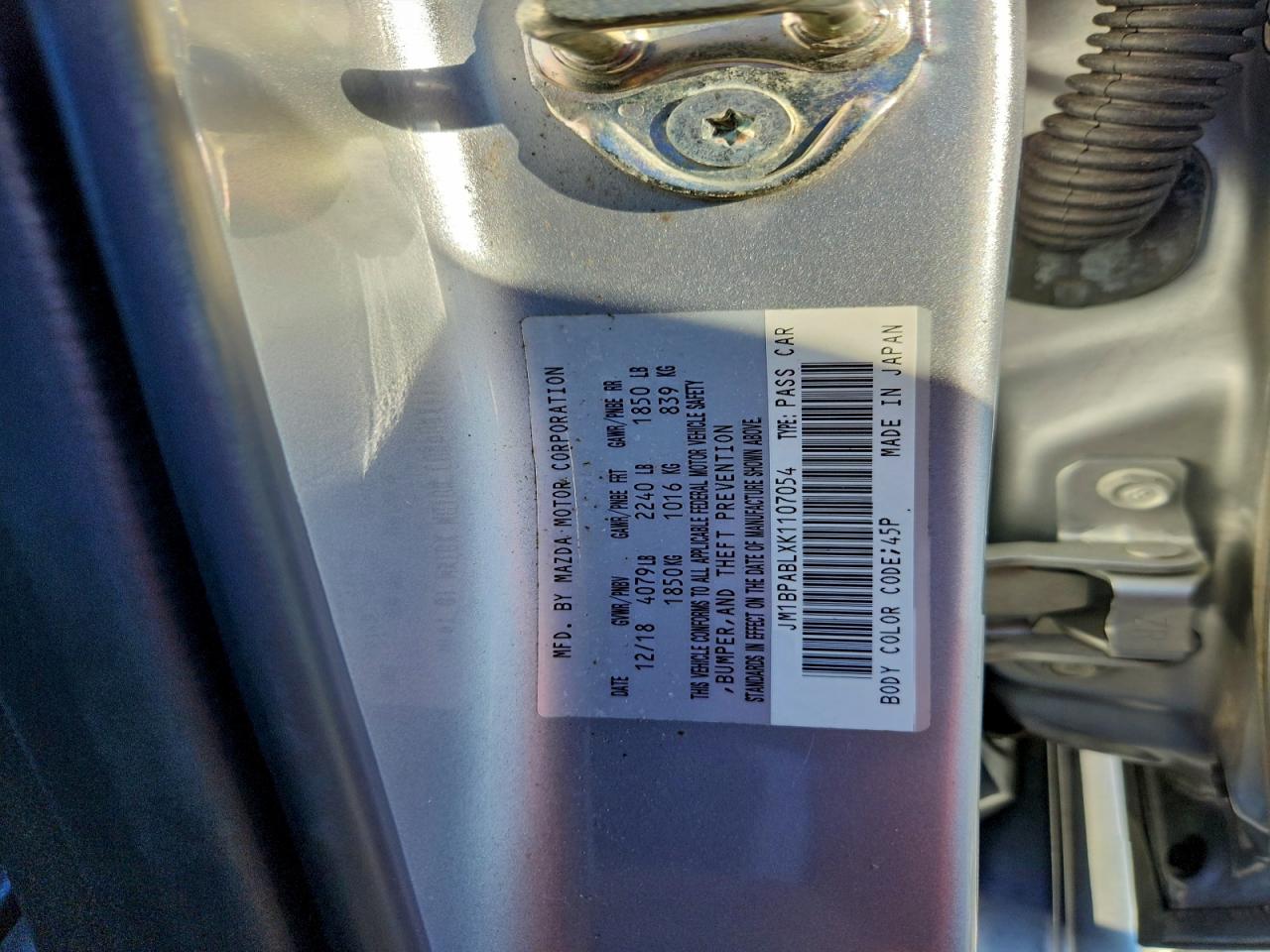 2019 MAZDA 3 photo 12