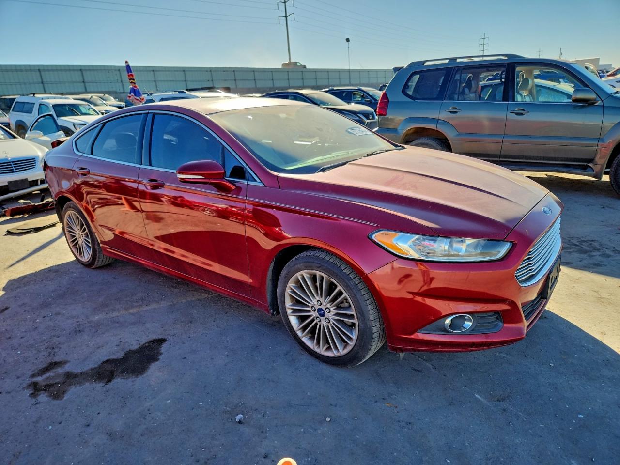 2014 FORD FUSION SE photo 4