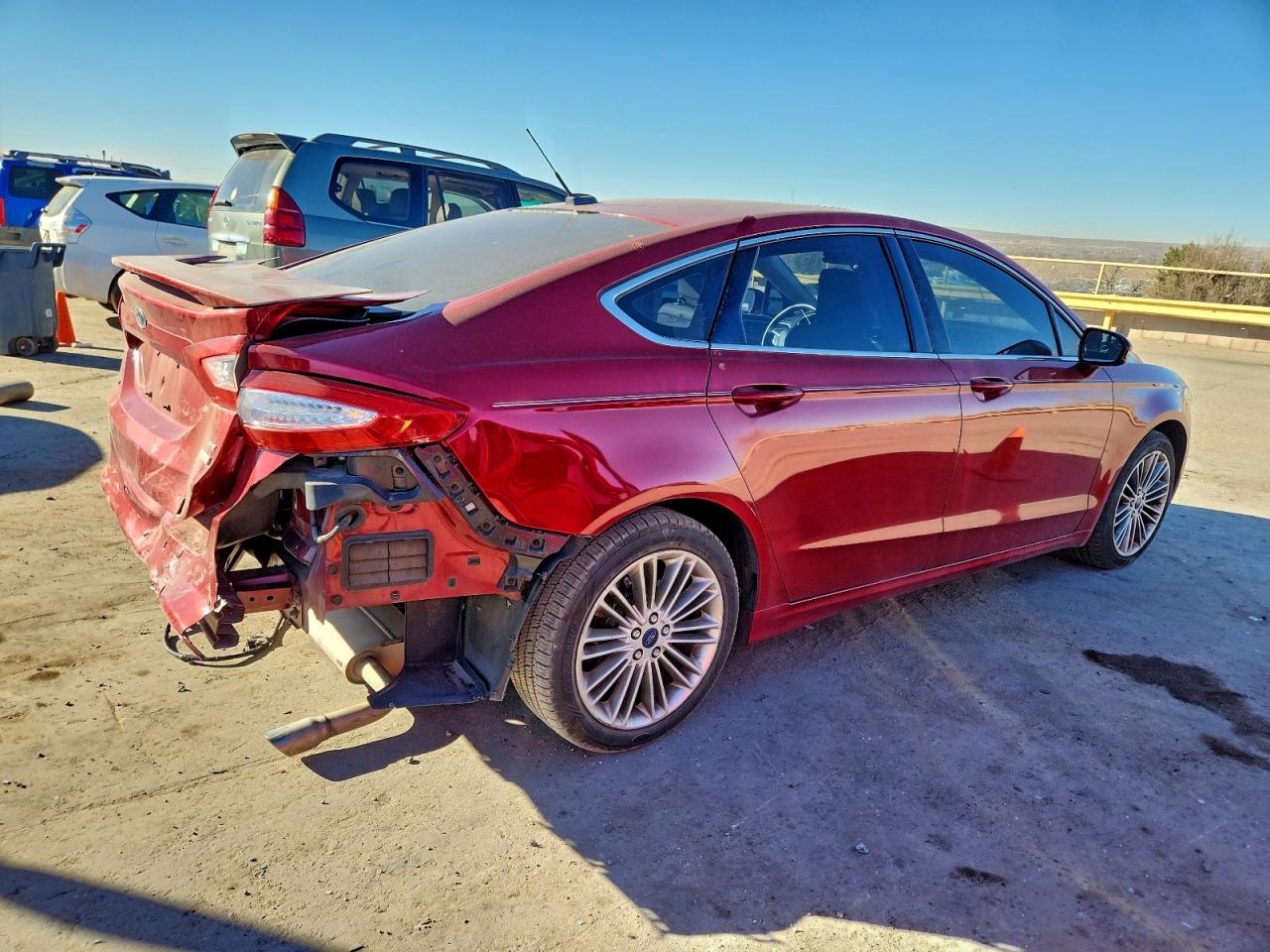 2014 FORD FUSION SE photo 3