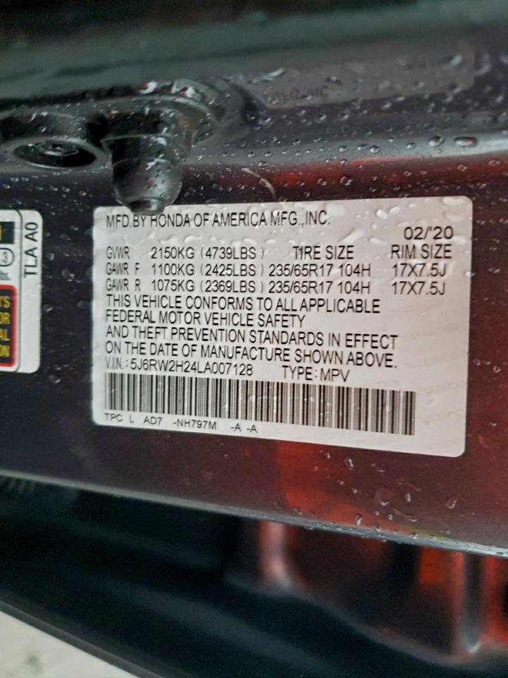 2020 HONDA CR-V LX photo 13