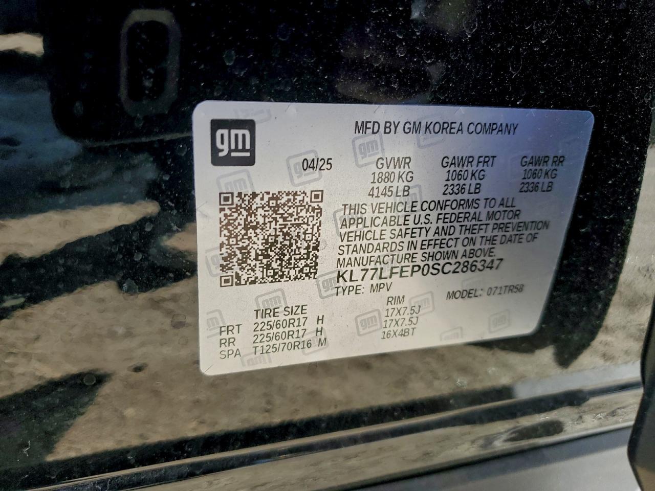 2025 CHEVROLET TRAX LS photo 34