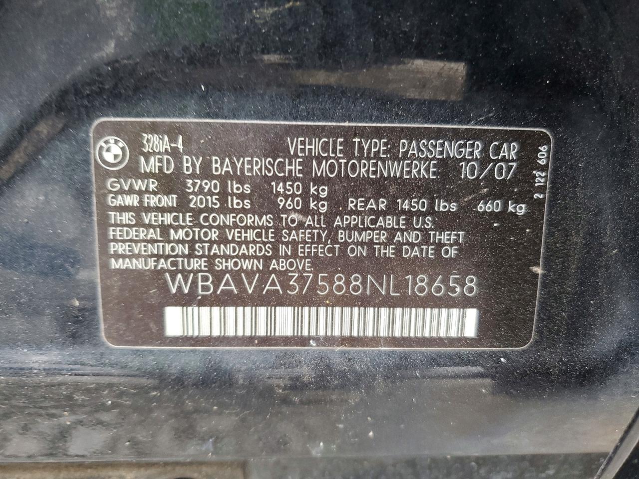 2008 BMW 328 I photo 12