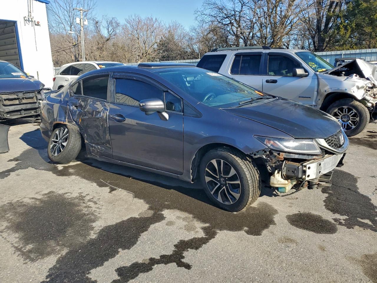 2014 HONDA CIVIC EX photo 4