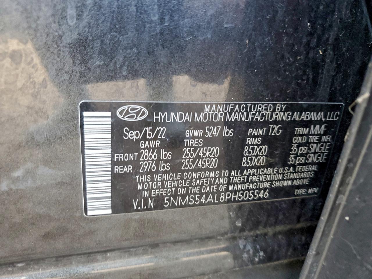 2023 HYUNDAI SANTA FE CALLIGRAPHY photo 14