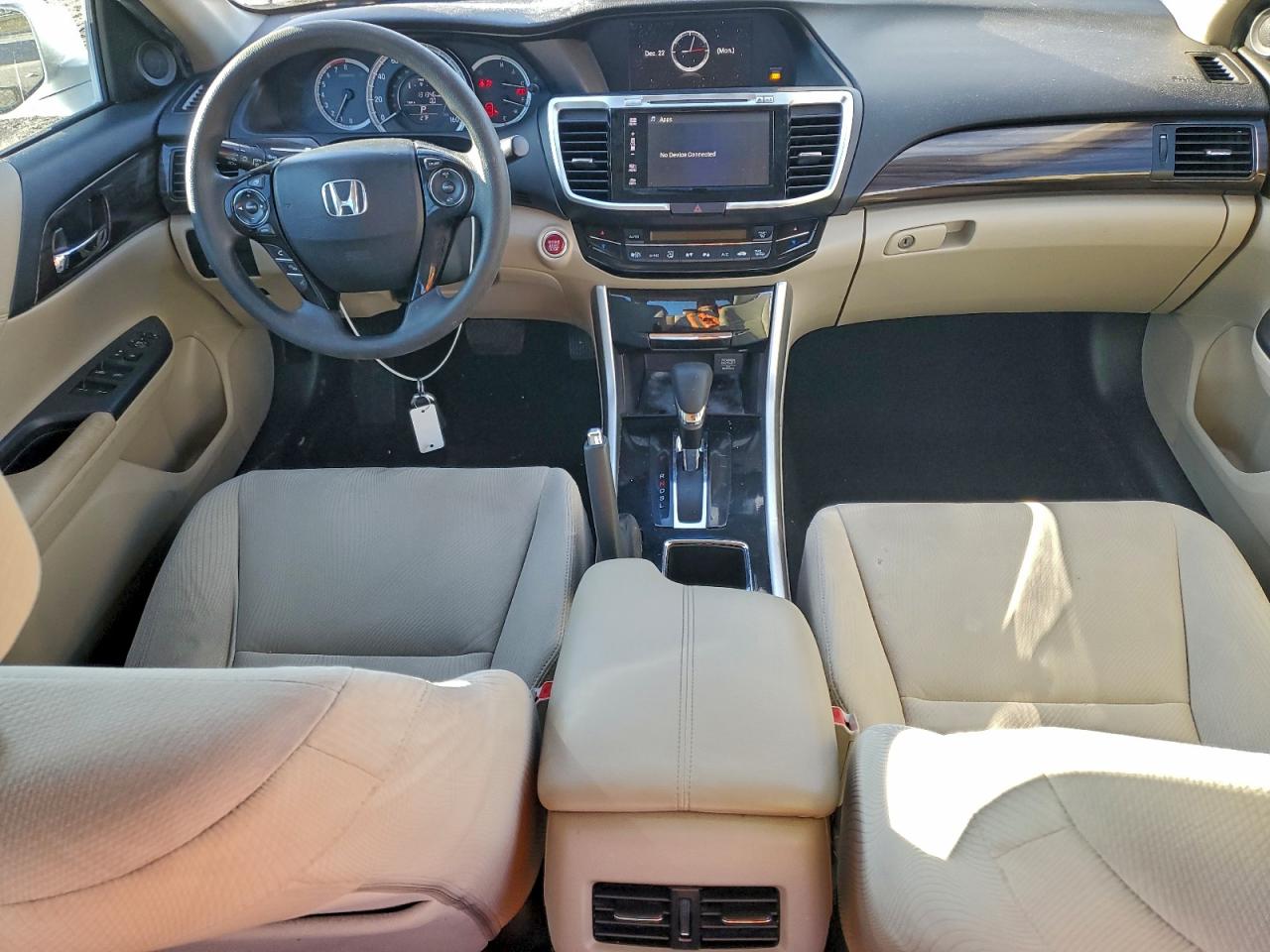 2016 HONDA ACCORD EX photo 8