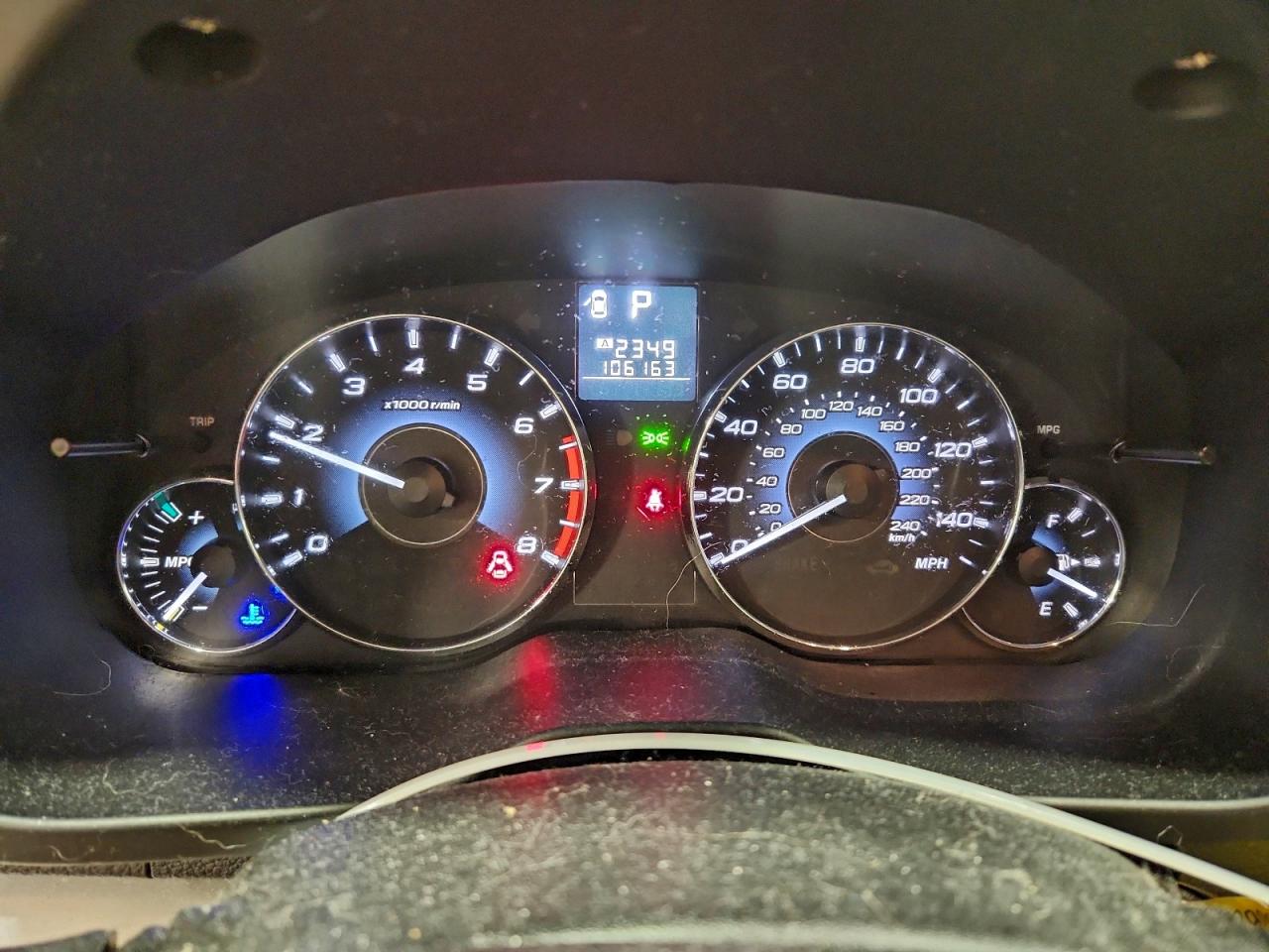 2011 SUBARU OUTBACK 2.5I PREMIUM photo 9