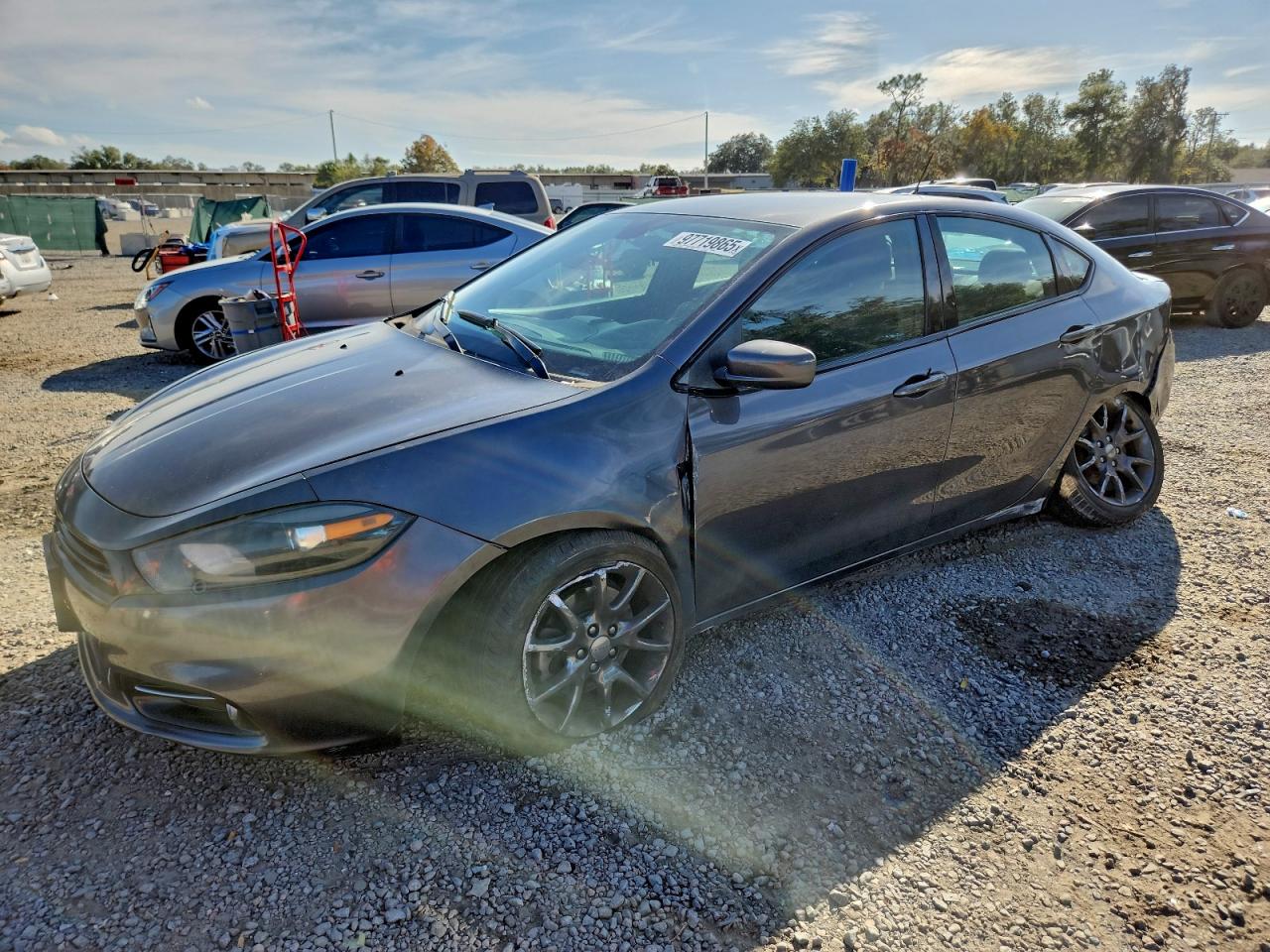 2015 DODGE DART SXT — SIDE damage — photo 1
