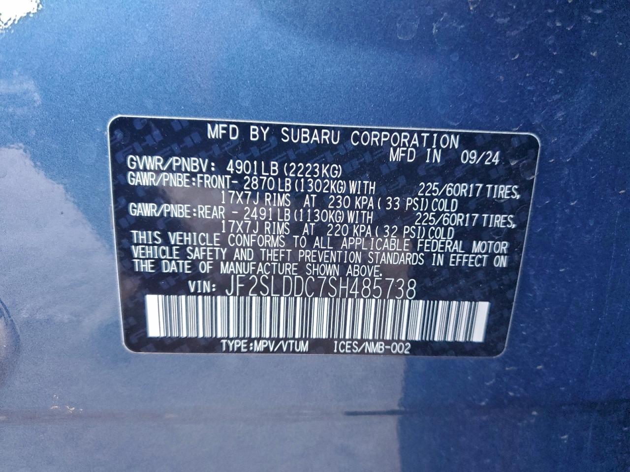 2025 SUBARU FORESTER PREMIUM photo 13