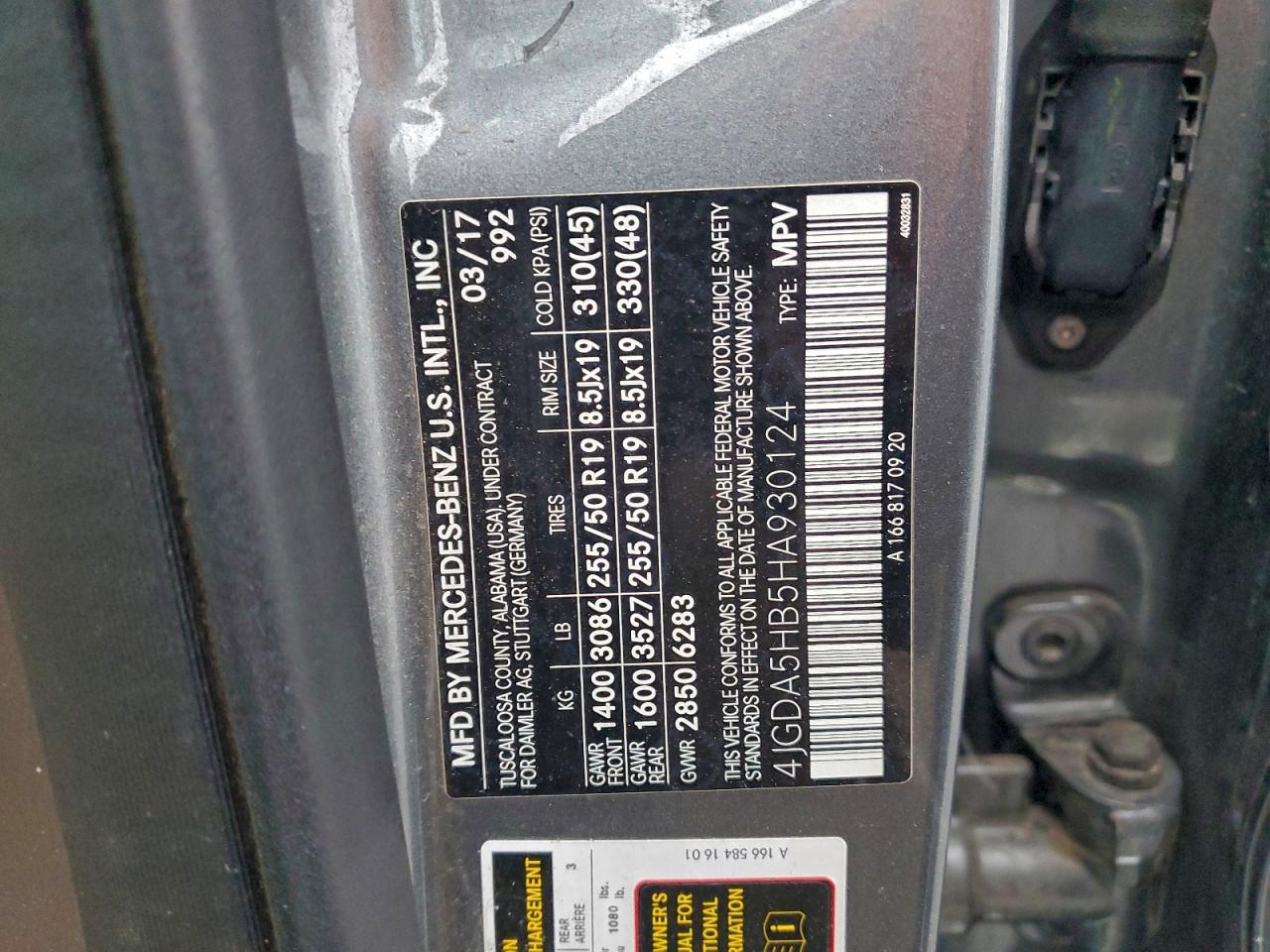 2017 MERCEDES-BENZ GLE 350 4MATIC photo 13