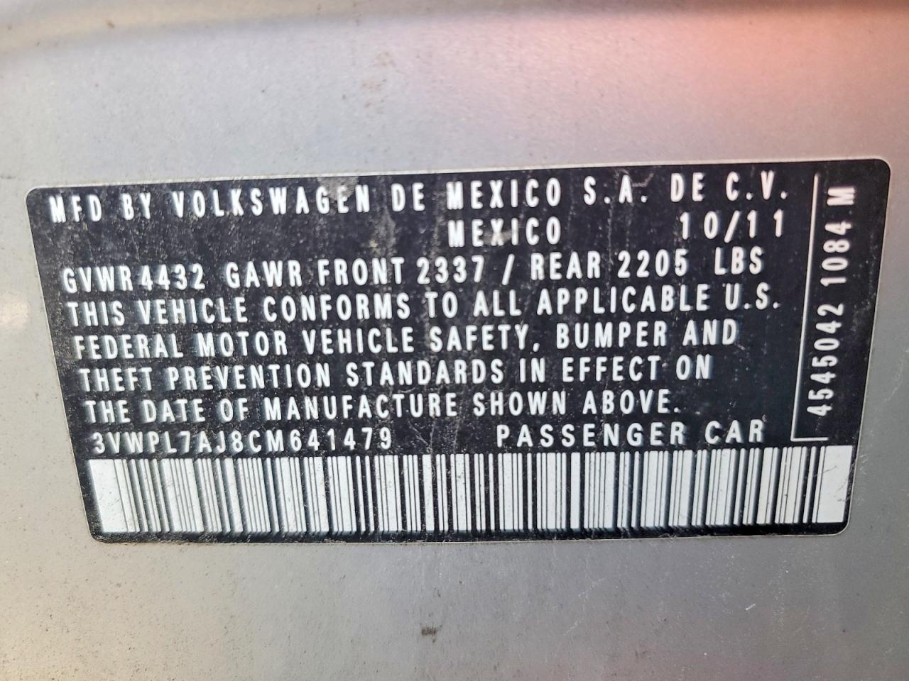 2012 VOLKSWAGEN JETTA TDI photo 25