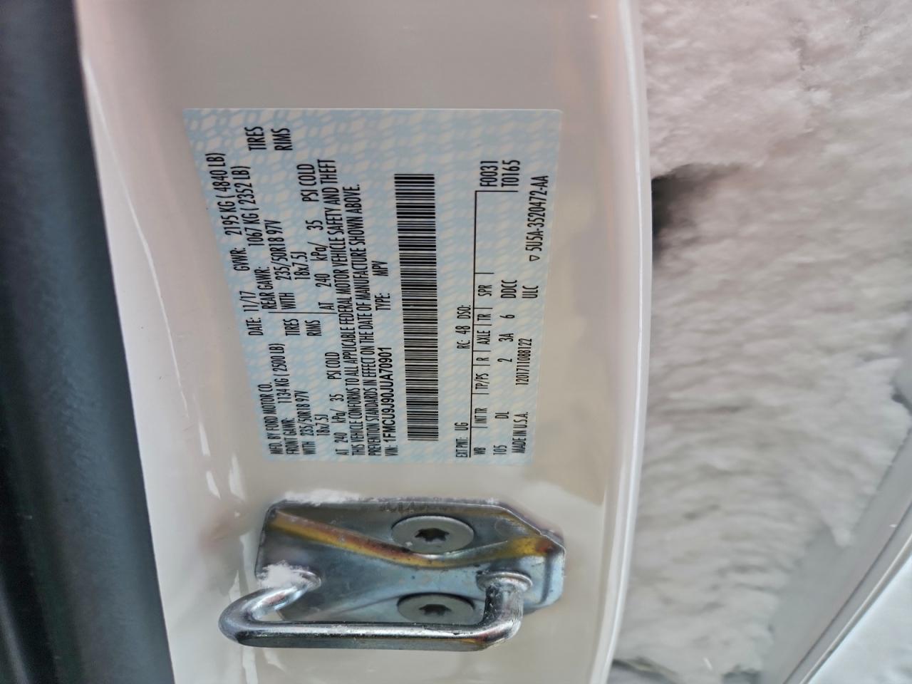 2018 FORD ESCAPE TITANIUM photo 37