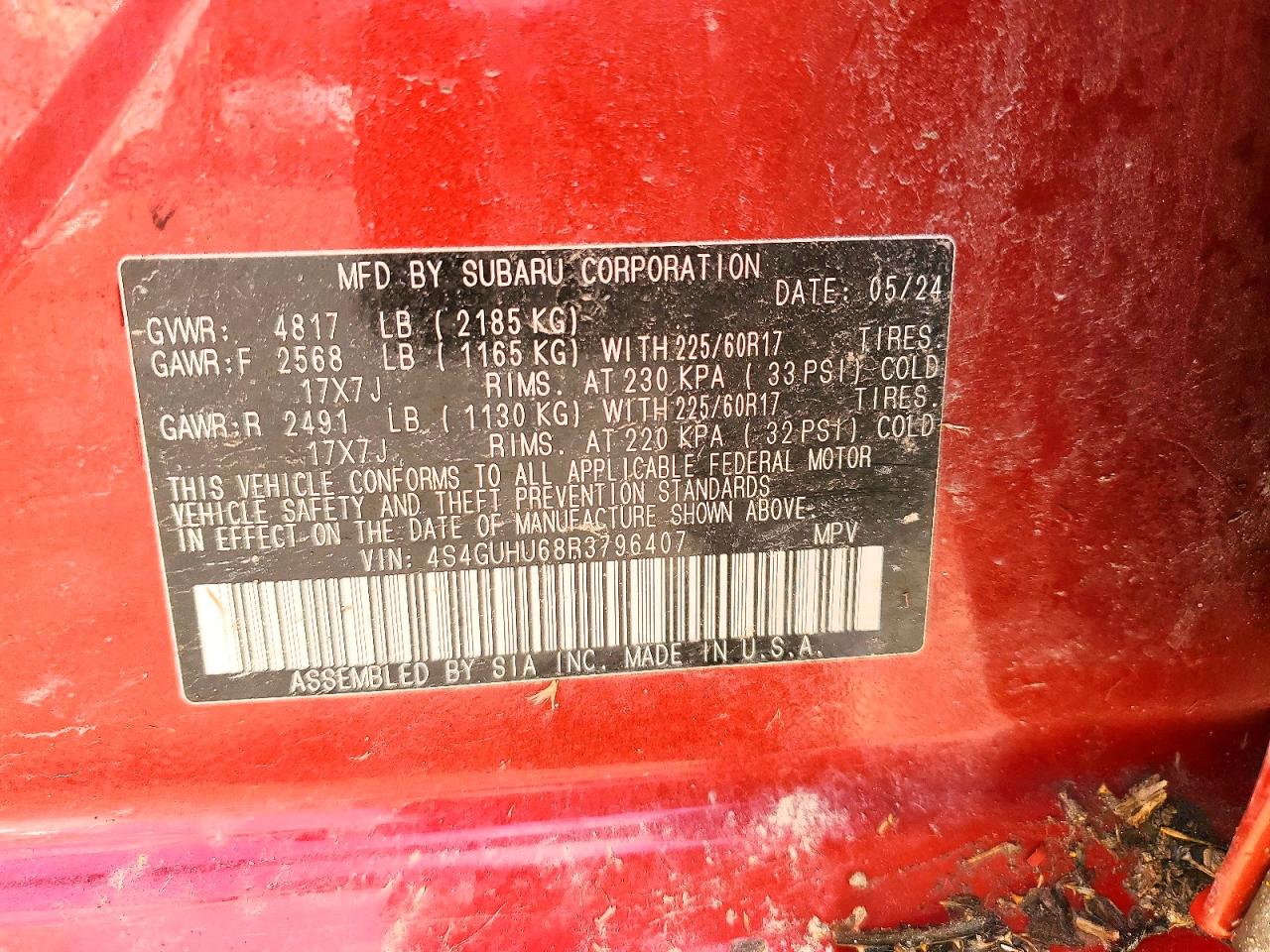 2024 SUBARU CROSSTREK WILDERNESS photo 25