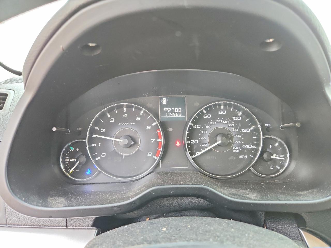2012 SUBARU OUTBACK 2.5I photo 15
