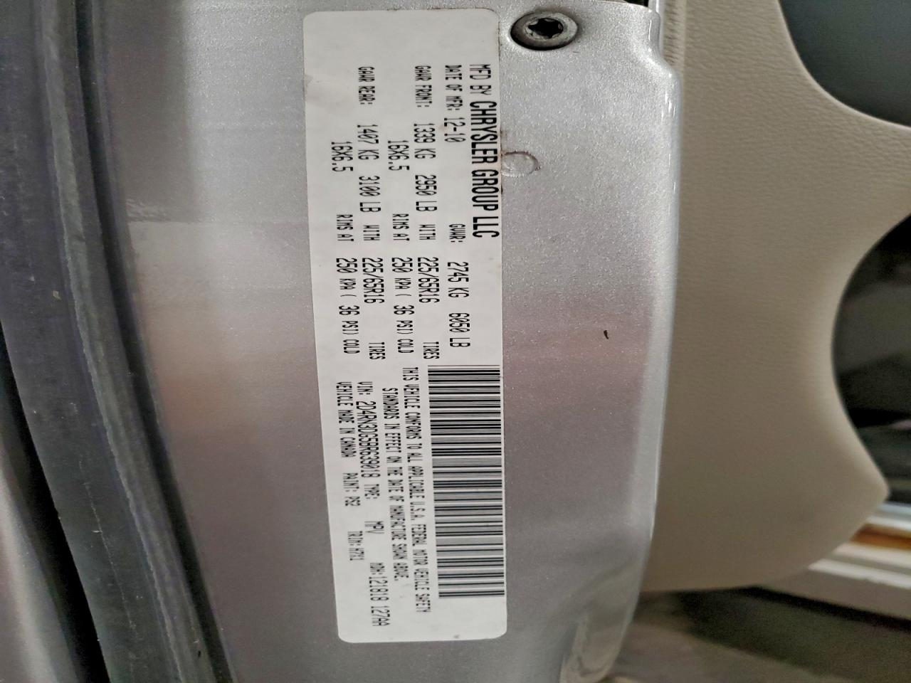 2011 DODGE GRAND CARAVAN MAINSTREET photo 13