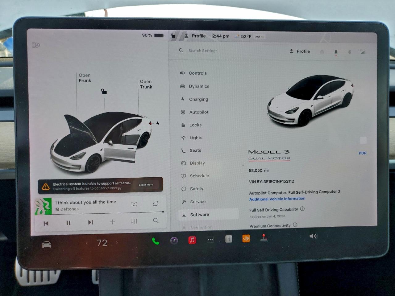 2022 TESLA MODEL 3 photo 9