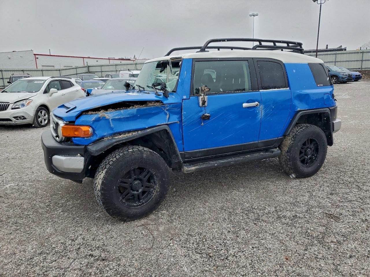 2007 TOYOTA FJ CRUISER — ROLLOVER damage — photo 1