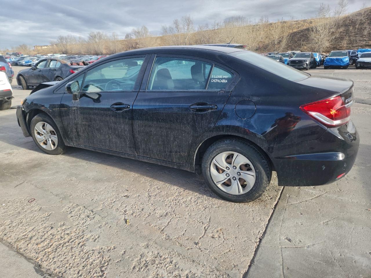 2014 HONDA CIVIC LX photo 2