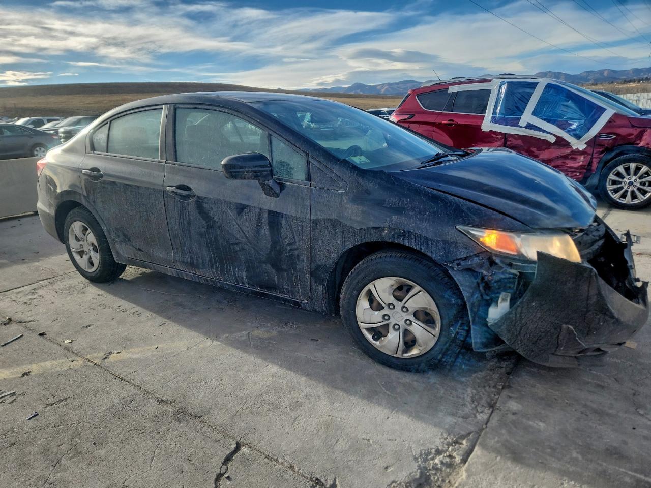 2014 HONDA CIVIC LX photo 4